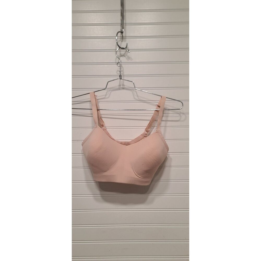 Natori Beige Wire Free Bra Size 34D NWOT